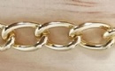 www.satisfiedjewelry.com - 9x6x1.5mm Aluminium chains - CHAIN0073