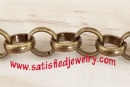 6.4X1.9X0.7mm Brass chains - CHAIN0149
