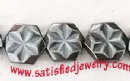 9.8x8.1x2.9mm Hematite Beads - HEMA0033