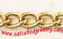 6.0x4.1x1.0mm Brass chains - CHAIN0263