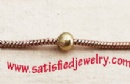 1.25mm Brass Snake chains - CHAIN0316