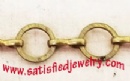 8.0x1.0mm Brass chains - CHAIN0338