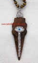 Gemstone Pendant - STFGP00111 Wood pendant