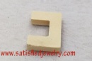 24.8x15x5.1mm Wood Bead - WOOD0074