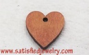 24x22.5x3.0mm Wood Bead - WOOD0075