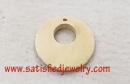 25.2x4.3mm Wood Bead - WOOD0077