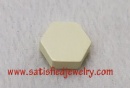 16.8x14.7x5.1mm Wood Bead - WOOD0113