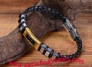 PU Stainless steel Bracelets - LEATHER0031