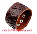 Real Leather Bracelets - RLEATHER0095