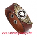 Real Leather Bracelets - RLEATHER0113