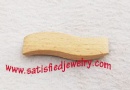 45x12.6x8.3mm Wood Bead - WOOD0057