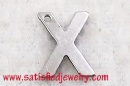 11x8.8mm Stainless steel Letters - STEEL0066