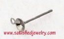 3.9mm stainless steel earrings - STEEL0121
