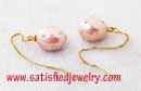 19.6x12mm Shell Pearl Earrings - SHELLPEARL0042