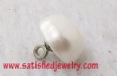 10x9.7mm Shell Pearl Earrings - SHELLPEARL0052